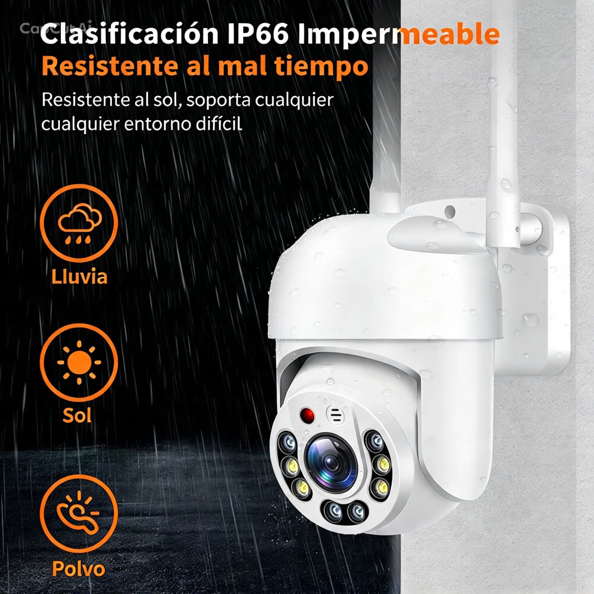 Cámara para exterior HD 2Mp 1080p 2